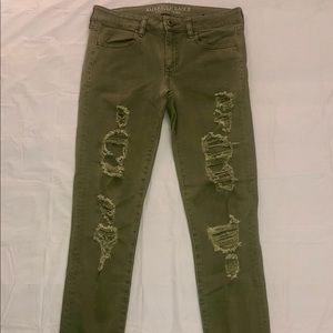 NWOT WOMENS SUPER-STRECH AMERICAN EAGLE JEGGINGS 8